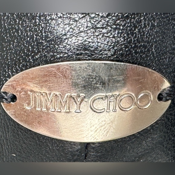 Jimmy Choo Dakar Crinkled Leather Mid Calf Boots -Luxury and Style in Every Step - Picture 5 of 10